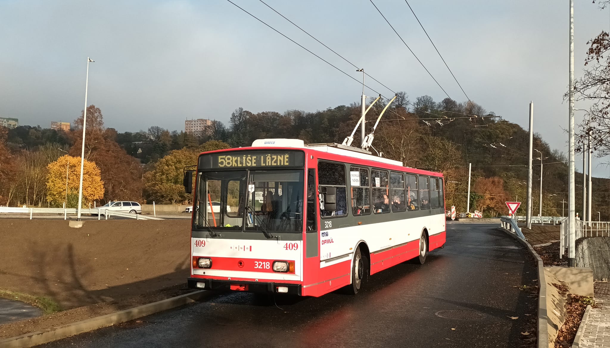 První veřejná jízda 409!