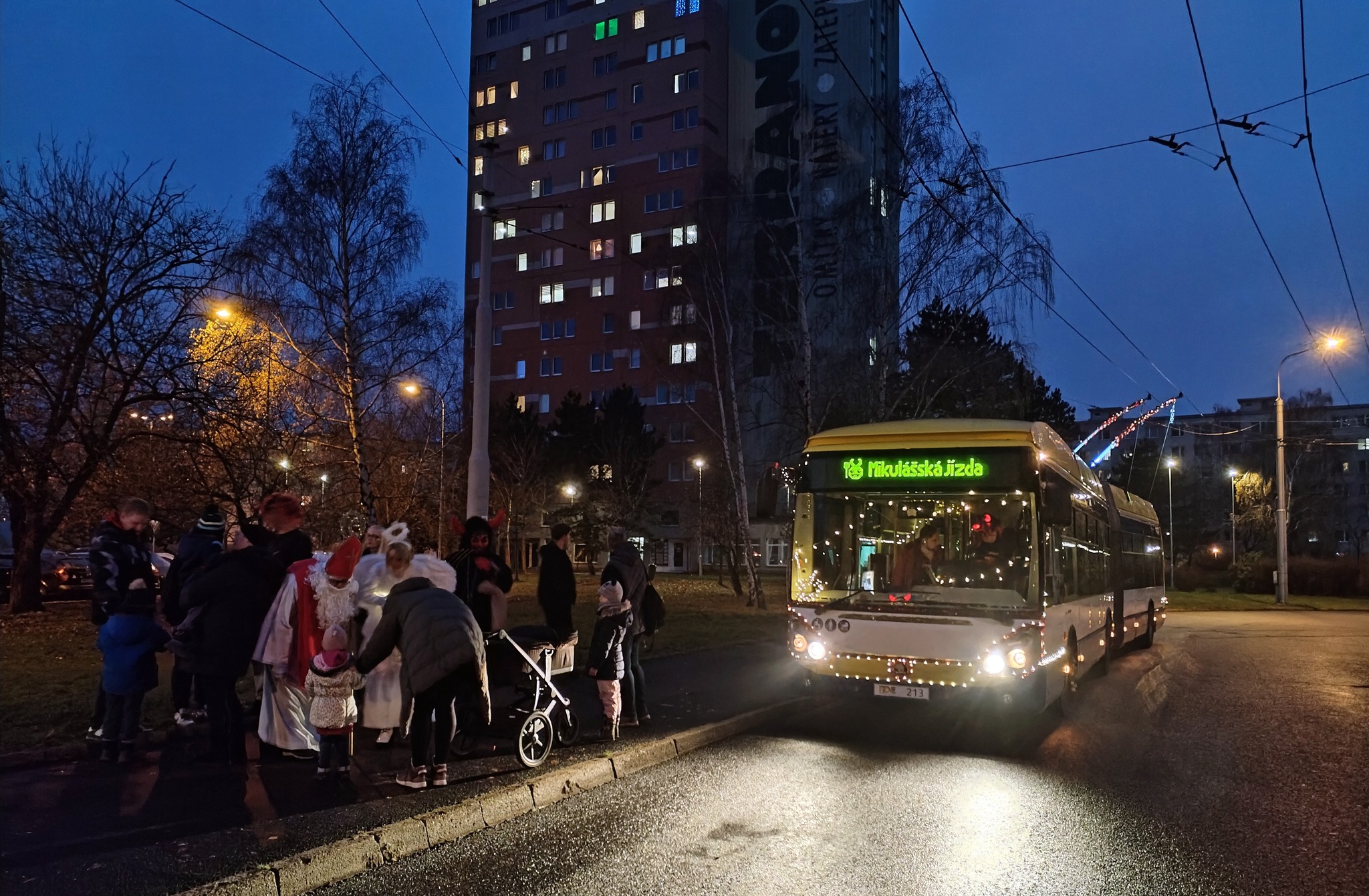 Mikulášská jízda s 25 Tr