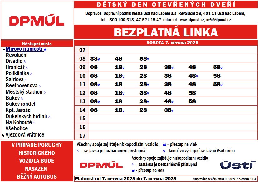 Zvláštní linka 10 na DDOD